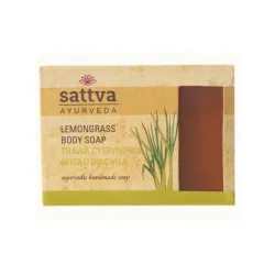 Mydło do ciała trawa cytrynowa 125g Sattva Ayurveda