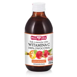 Owocowa Witamina C 250 ml - sok z owoców dzikiej róży Polska Róża