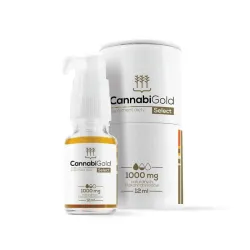 CannabiGold Select 1000mg 12ml olej konopny z ekstraktem z konopi włoknistych fitokannabinoidy terpenoidy CBD CBDA CBC CBG CBDV
