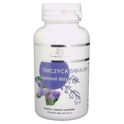 TARCZYCA BAJKALSKA Krążenie i ciśnienie naczyniowe ekstrakt z tarczycy bajkalina traganek Astragalus saponiny flawonoidy