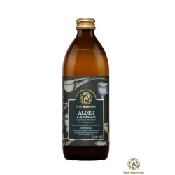 Naturalny sok z aloesu z miąższem 500ml Herbal Monasterium