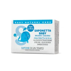 Mydło dla dzieci Baby Kwiaty ryżu 100g Sapone di un Tempo mydło biologiczne rzemieślnicze