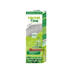 Henna do włosów Srebrny Blond 01 - 75 ml Herbal Time