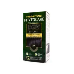 Farba do włosów naturalna Bakłażan 4V Herbal Time Phytocare