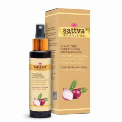 Wcierka do skóry głowy curry i cebula 100ml Sattva Ayurveda keratyna