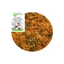 Przyprawa do masła czosnkowego i tzatziki czerwona - bez soli - 40g Planeta Smaków czosnek papryka kurkuma pietruszka kozieradka