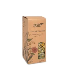 Herbatka ziołowa Odchudzanie 65g Ziółko mniszek pokrzywa hibiskus mięta pieprzowa morwa biała nagietek lubczyk