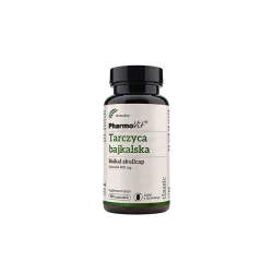 Tarczyca bajkalska 4:1 400 mg 90 kapsułek Ekstrakt suchy z korzenia (Scutellaria baicalensis) Bajkalina