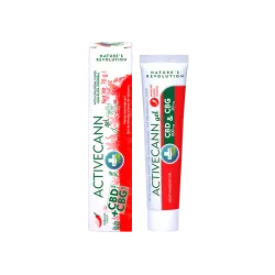 Activecann Żel konopny rozgrzewający do masażu z CBD CBG 75ml Annabis kapsaicyna