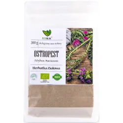 Ostropest plamisty mielony 200g EcoBlik herbatka ziołowa ekologiczna sylybum marianum