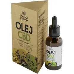 Olej CBD 500mg 30ml Kombinat Konopny Cannabis sativa