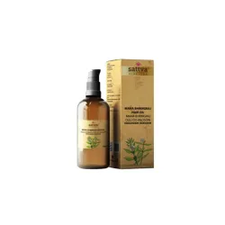 Olej do włosów Maha Bhringraj 100ml Sattva Ayurveda olejek sezamowy rycynowy Neem