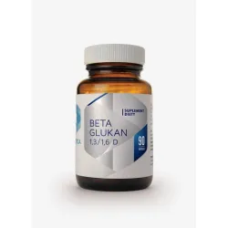 Beta Glukan 1,3/1,6 D 90 kaps. Hepatica beta glukany z drożdży Saccharomyces cerevisiae