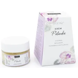 Krem do twarzy Polanka 50ml Bioetiq koenzym Q10 kwas hialuronowy olej z opuncji figowej olej Inca