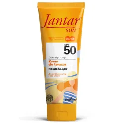 Krem nawilżający do twarzy 50ml Jantar Sun Farmona krem bursztynowy SPF 50