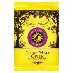 Yerba Mate Green POTENTE 50g yerba herbata yerba Ilex paraguariensis kora catuaba żen-szeń kora lapacho kora muria puama