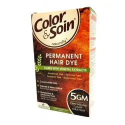Trwała farba Color & Soin cappuccino jasny szatyn 5GM