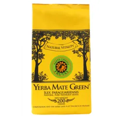 Yerba Mate Green FRUTAS 200g yerba Ilex paraguariensis herbata yerba liść truskawki skórka pomarańczy morwa żurawina porzeczka