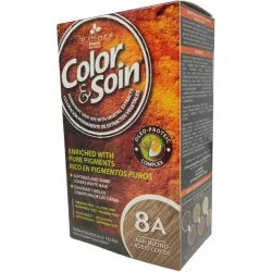 Trwała farba Color & Soin popielaty blond 8A