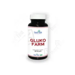 Gluko Farm 60 - kaps. Invent Farm Preparat Gluko Farm prawidłowy poziom cukru w krwi