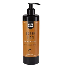 Mydło oliwne arganowe  dla mężczyzn pod prysznic 400ml ArgaNove ubran man shower soap