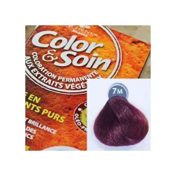 Trwała farba Color & Soin mahoniowy blond 7M