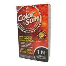 Trwała farba Color & Soin hebanowa czerń 1N