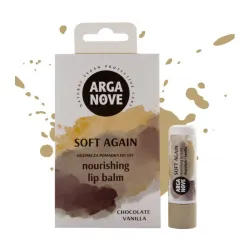 Pomadka odżywcza do ust CZEKOLADA WANILIA 4,4g Arganove olej arganowy masło kakaowe olej z wanilii