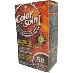 Trwała farba Color & Soin brąz czekolada 5B