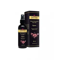 Naturalny dezodorant mgiełka do ciała Opium 80ml Sattva Ayurveda
