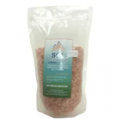Krystaliczna różowa Sól himalajska - gruba - kryształy 2-4mm 1 kg.
