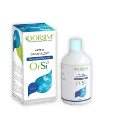 OrSi Przyswajalny Krzem Organiczny 500ml Krzemu organicznego w płynie Krzem suplement diety