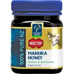Miody Manuka Miód Manuka MGO 550+(250g) Wyjątkowy naturalny Miód Manuka MGO aż 550+ Samo Zdrowie!