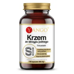 Krzem ze skrzypu polnego 90 kaps. Yango krzemionka Equisetum arvense