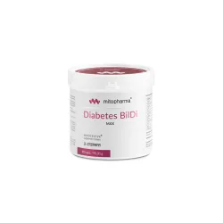 Diabetes BilDi max 90 kaps. Dr. Enzmann Mitopharma chrom cynk selen tiamina niacyna kwas pantotenowy