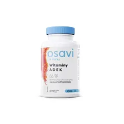 Witaminy ADEK 120 kaps. Osavi beta-karoten cholekalcyferol D-alfa-tokoferol menachinon-7
