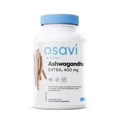 Ashwagandha Extra 120 kaps. Osavi Withania somnifera witamina B12 metylokobalamina