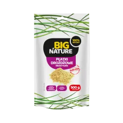 Płatki drożdżowe nieaktywne 500g  Big Nature
