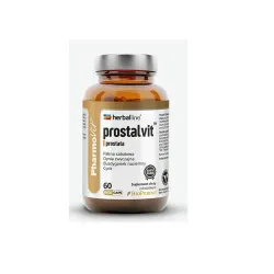 Prostalvit herballine 60 kaps. PharmoVit na prostatę pieprz czarny BioPerine Dynia zwyczajna Buzdyganek Palma sabałowa Pokrzywa
