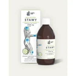 Kolagen Stawy 500ml z kwasem hialuronowym Healthy Herb kolagen rybi siarczan glukozaminy l-glicyna l-prolina siarka MSM
