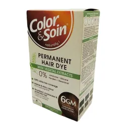 Trwała farba do włosów cynamonowy ciemny blond 6GM 135ml Color & Soin cinnamon dark blond