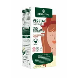Farba do Włosów Herbatint Vegetal Color 100% ORGANIC Pure Caramel Power - Czysty Karmel