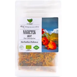 Nagietek kwiat 40g EcoBlik herbatka ziołowa ekologiczna flos calendulae