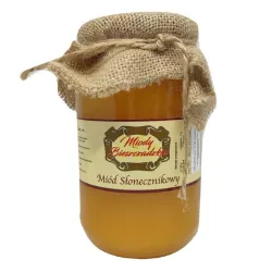 Miód słonecznikowy 1200g Miody Bieszczadzkie