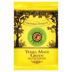 Yerba Mate Green FRUTAS 50g yerba Ilex paraguariensis herbata yerba liść truskawki skórka pomarańczy morwa żurawina porzeczka