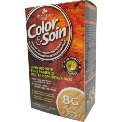 Trwała farba Color & Soin złocisty jasny blond 8G