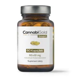 CannabiGold Smart 60 kapsułek (60 x 10 mg CBD)
