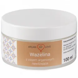 Wazelina nawilżająca z olejem arganowym do twarzy i ciała 100ml Argan My Love