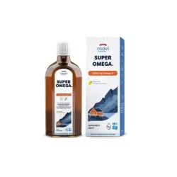Super Omega 250ml Osavi omega-3 olej rybi kwas eikozapentaenowy kwas dokozaheksaenowy DHA EPA