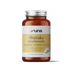 Shiitake mushroom 60 kaps. UNS twardnik japoński Lentinula edodes